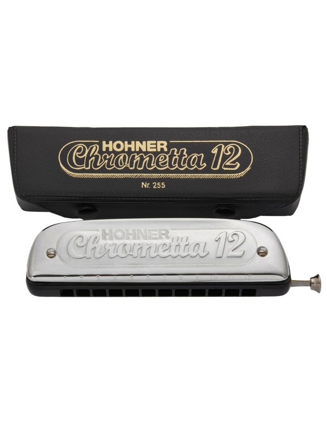 Hohner Chrometta 12 - Sol - Harmonica chromatique débutant, Harmonica, à la  Fnac